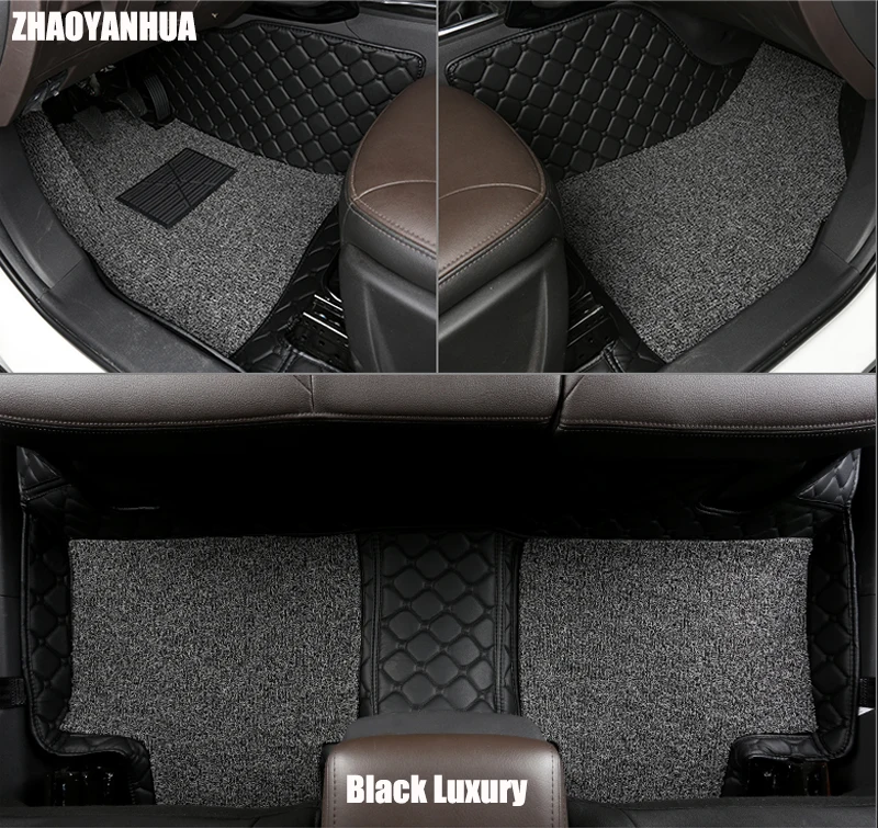 Custom make car floor mats for Mercedes Benz M ML GLE class W164 W166