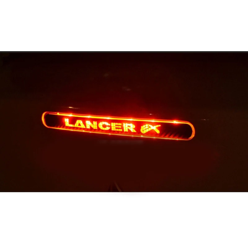 Наклейка на стоп сигнал из углеродного волокна для Mitsubishi Lancer Ex 9 10 автомобильные