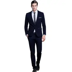 Индивидуальный заказ Slim Fit Для мужчин Костюмы черный Для мужчин S костюм в полоску с учетом Двойной Брестед Свадьба Жених Смокинги для