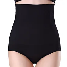 Бесшовное женское корректирующее белье с высокой талией живот для похудения контроль Трусики волшебное Корректирующее белье дамское корсет нижнее белье