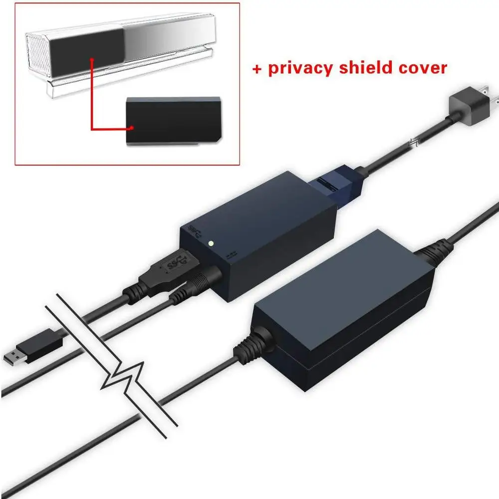 США плюс игры зарядное устройство с адаптером переменного тока блок питания кирпич для Microsoft xbox one S/X Kinect 2,0 сенсор xbox one Slim/X Windows PC