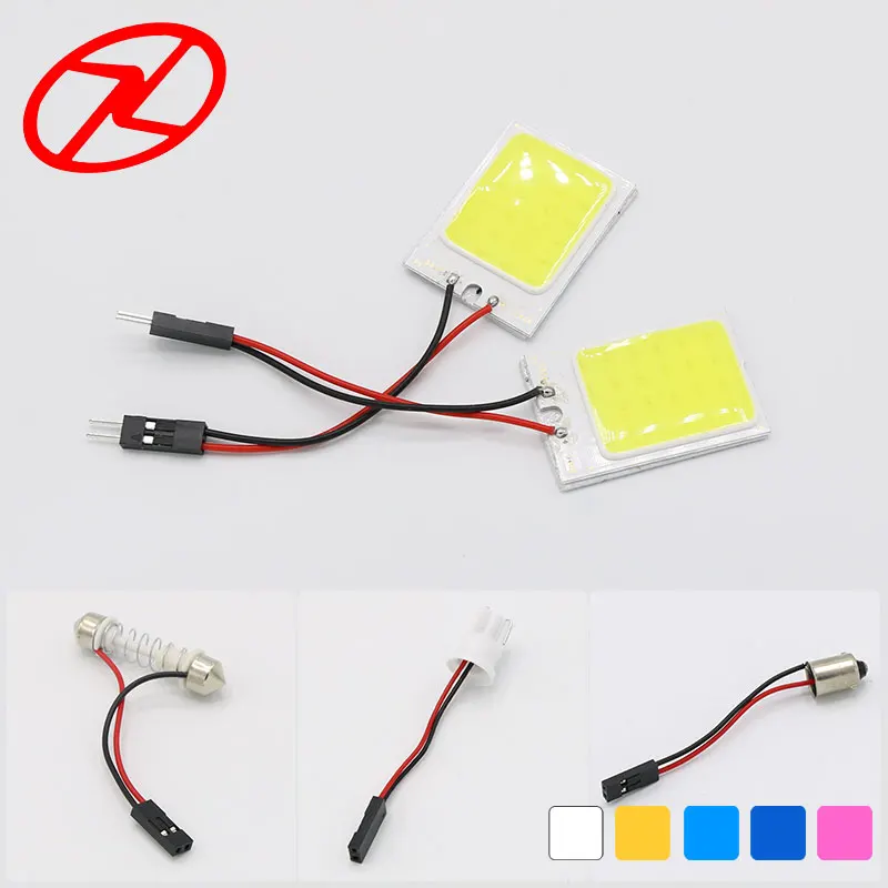 Акция 1 шт. Белый T10 24 Smd адаптеры COB светодиодный светильник для чтения крыш