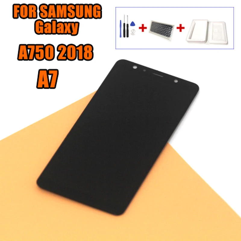 

6.0" LCD For Samsung Galaxy A7 2018 SM-A750F A750F A750 Display Touch Screen Digitizer Assembly For Samsung A750 LCD