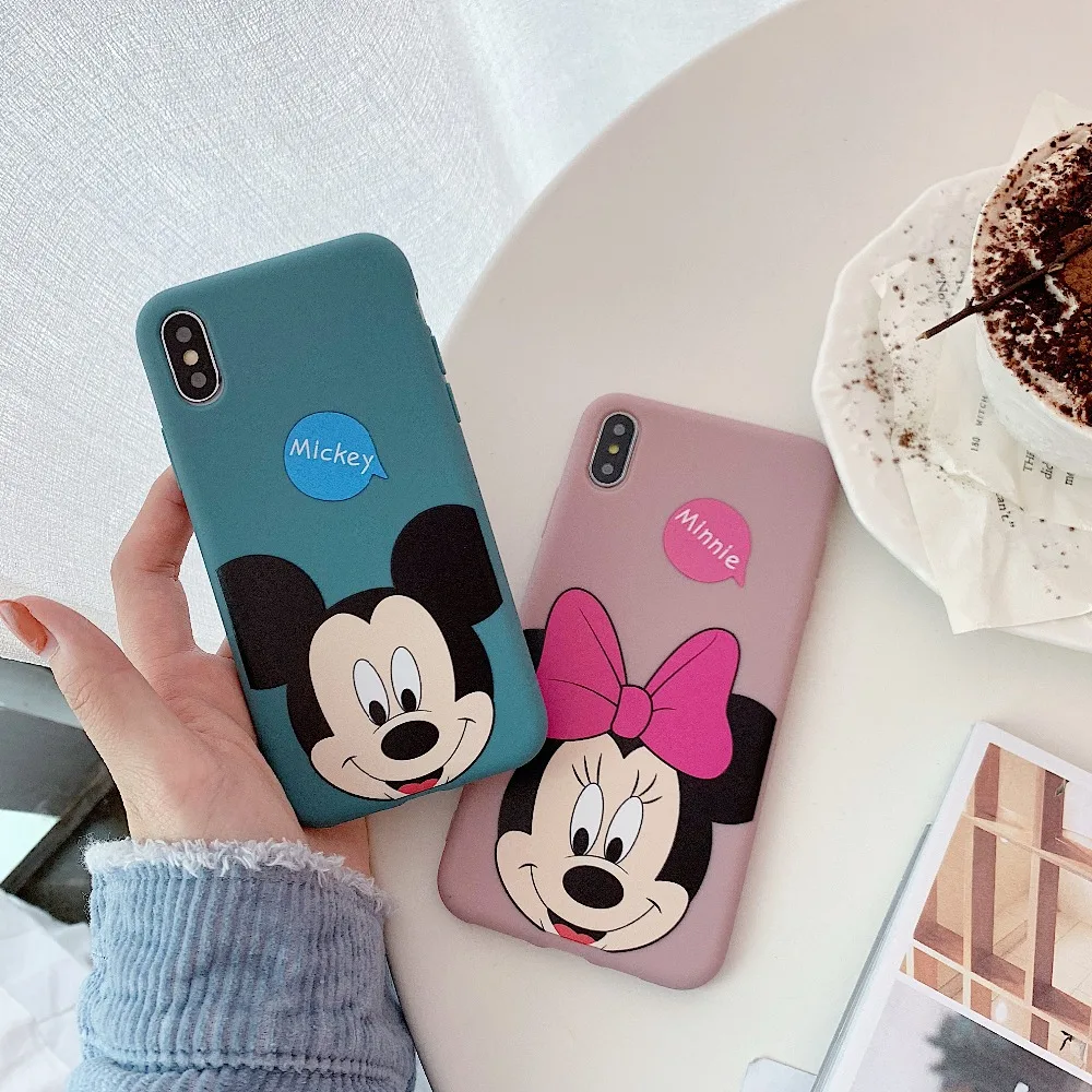 

Niceking Mickey Minnie Chibi Maruko Woody Buzz lightyear Liquid Silicone Case For iPhone 6 S 6S 7 8 Plus X XR XS MAX Cover Case