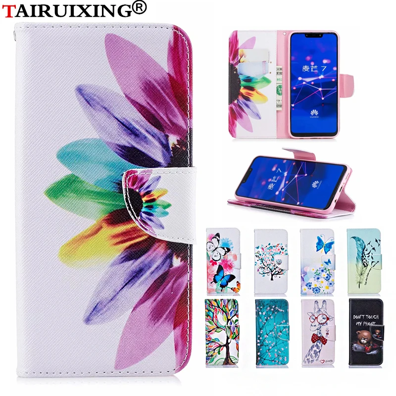 Кожаный чехол бумажник с откидной крышкой для iPhone X XR XS Max 8 7 6 6s Plus SE 5 5S 5C Xiaomi Redmi F1 Note