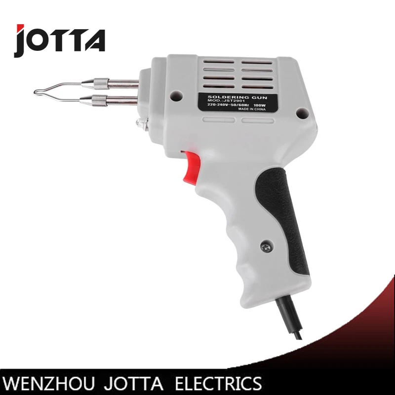 

Electrical Soldering Iron Gun Hot Air Heat Gun Hand Welding Tool Welding Repair Tools Kit EU 220V 100W Welding Torch