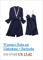 Новое поступление, комплект нижнего белья из 2 предметов, женские шелковые пижамы, сексуальные кружевные комплекты халатов, Дамская ночная рубашка, одежда для сна