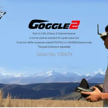 Walkera Goggle2 FPV видео очки с системой отслеживания головы