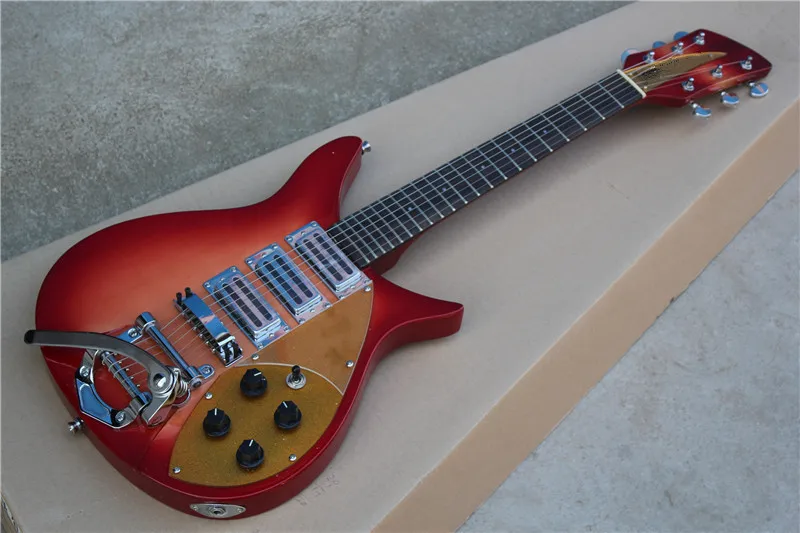 

527cm length strings CS rickenback 360 solid body 6 strings jazz electric guitar 3 pickups ricken guitar