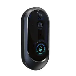 M108 Беспроводной Wi-Fi видеокамера на дверной Звонок Ip Кольцо Дверной звонок двухстороннее аудио приложение Управление Батарея питание для IOS
