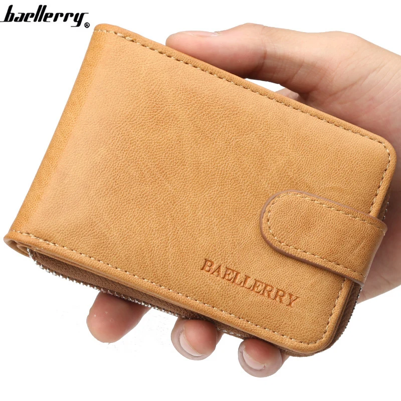 

New Brand Dollars Men Wallets Male Purse Card Holders Small Zipper Wallet Fashion Designed Multi Pockets Purse For Male Purses