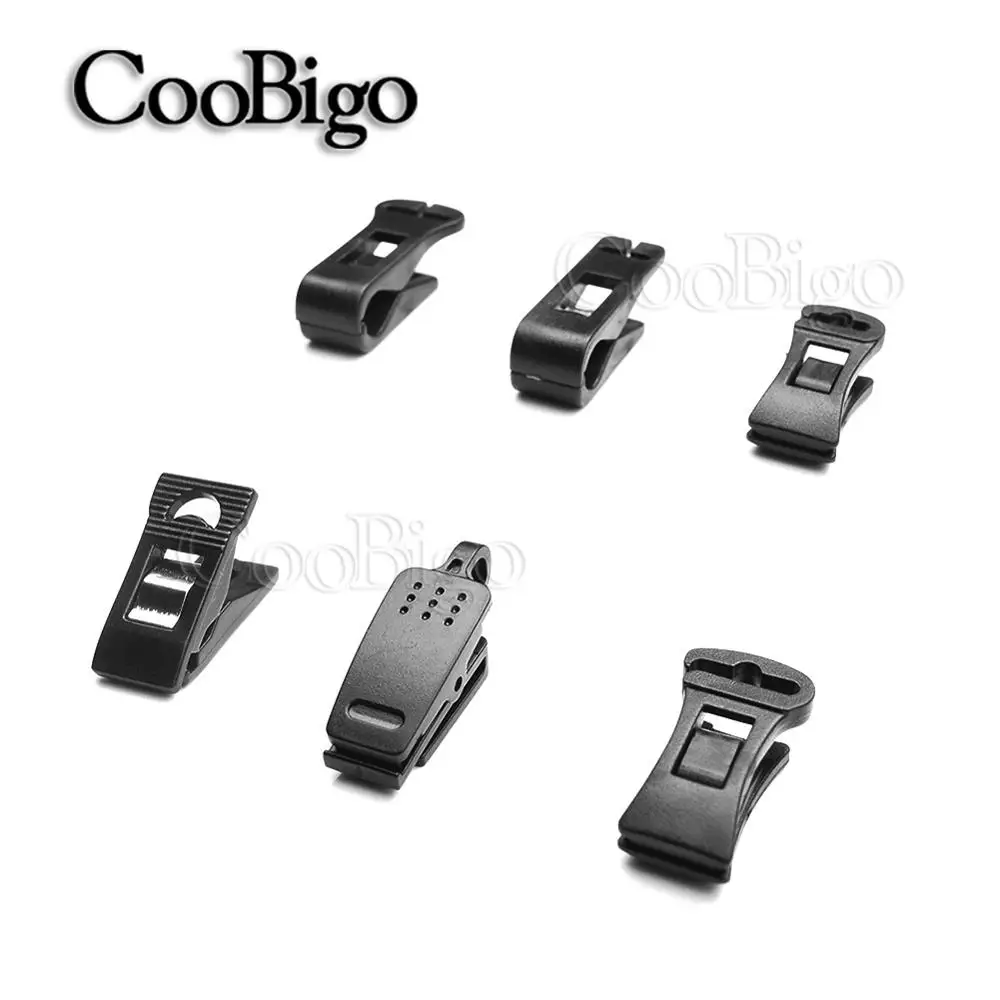 

25pcs Black Plastic ID Card Name Tag Holder Badge Clip Sewing Craft Advertising Clips Sign Display Price Label Tag Clip
