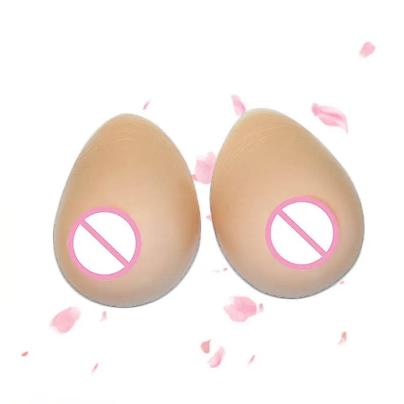 

Free Shipping Tear Drop Shape 1000-1600g/pair Fake Silicone Breast Forms for Cross Dressing or Shemale(Transgender)