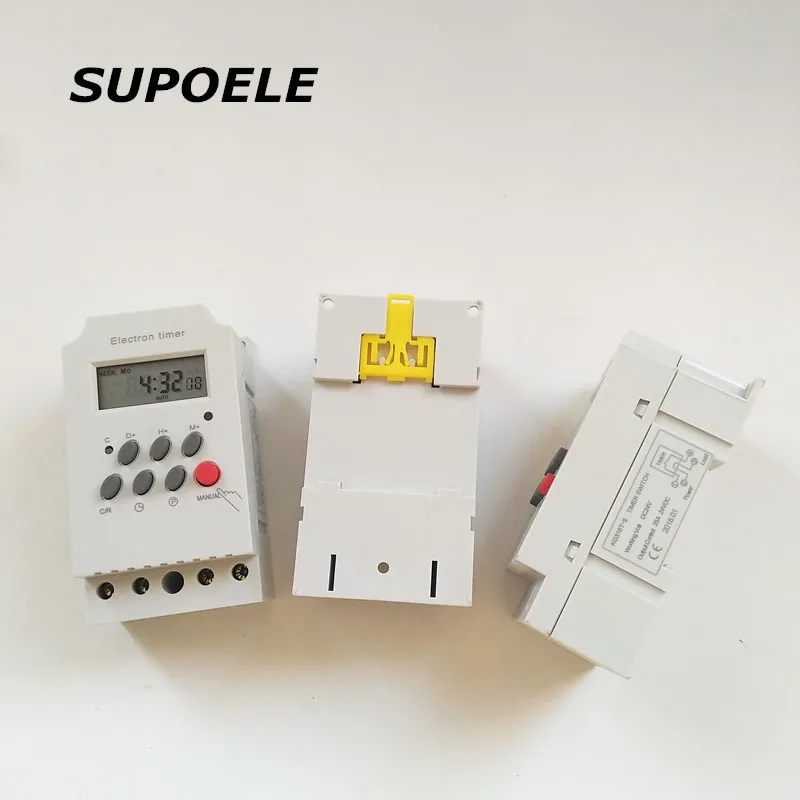 KG316T II Daily Weekly Programmable LCD Digital Timer Switch AC 220V