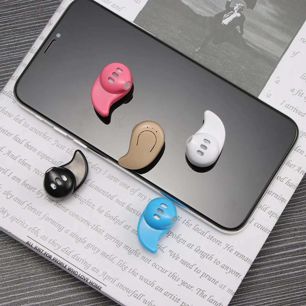 Беспроводные Bluetooth наушники S530 спортивные вкладыши с микрофоном гарнитура для
