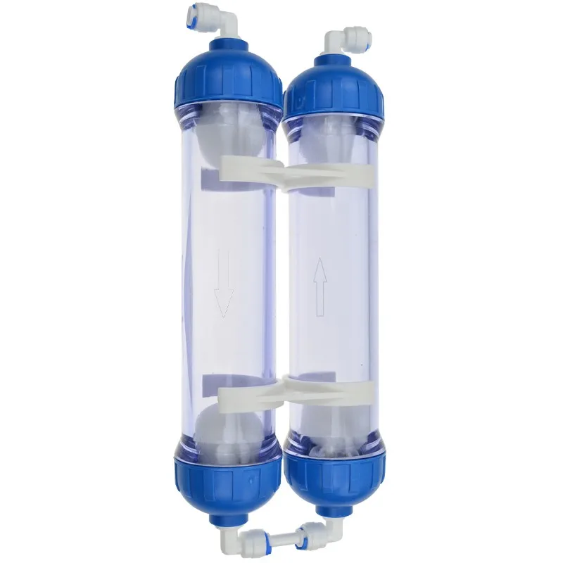 10 inch Inline refillable cartridge EMPTY Water Filter Housing Can be