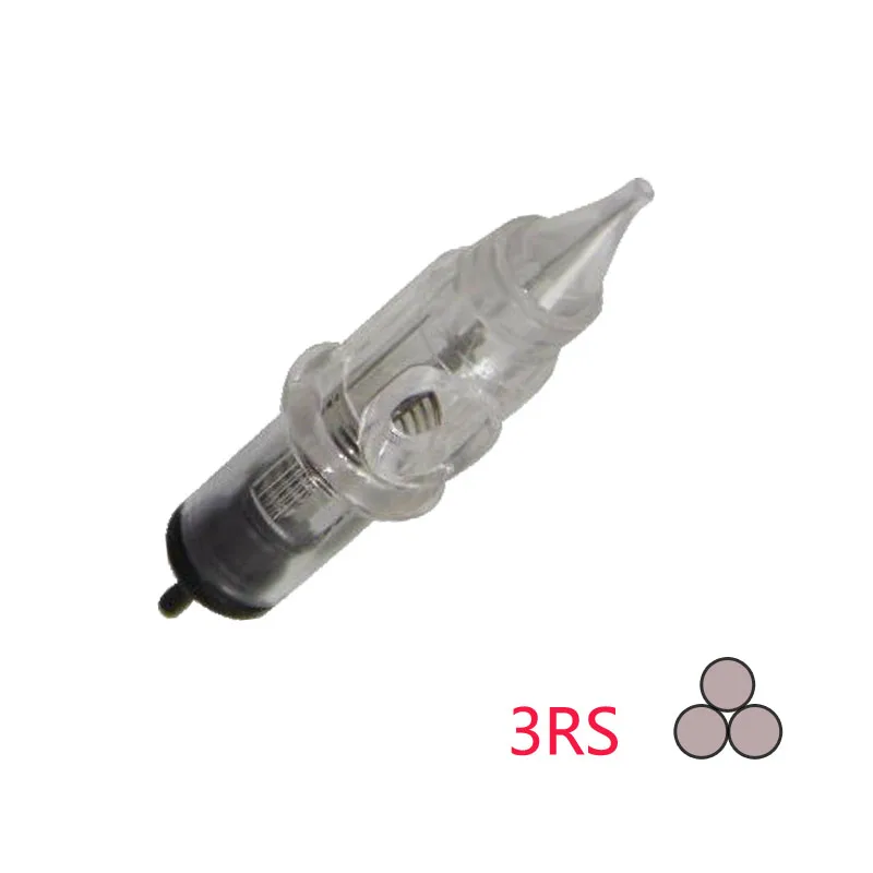 Картриджи для татуировок 3RL/3RS круглые шейдеры изогнутые иглы подводка бровей и