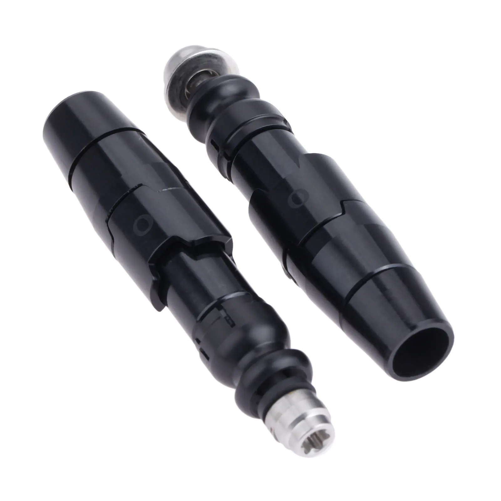 Black Aluminum Golfing Golf Shaft Adapter Sleeve Replacement For
