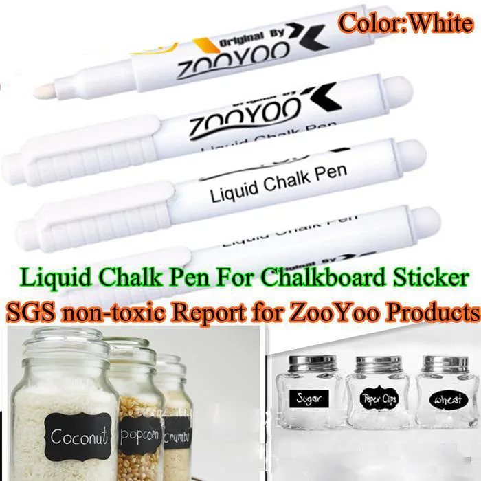 

5pcs BOHS White Liquid Chalk  Blackboard Markers
