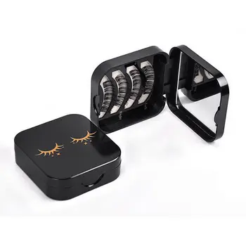 

False Eyelash Storage Box Pearl Oil Surface Magnetic Design Packaging Box Women (чехол для кистей)