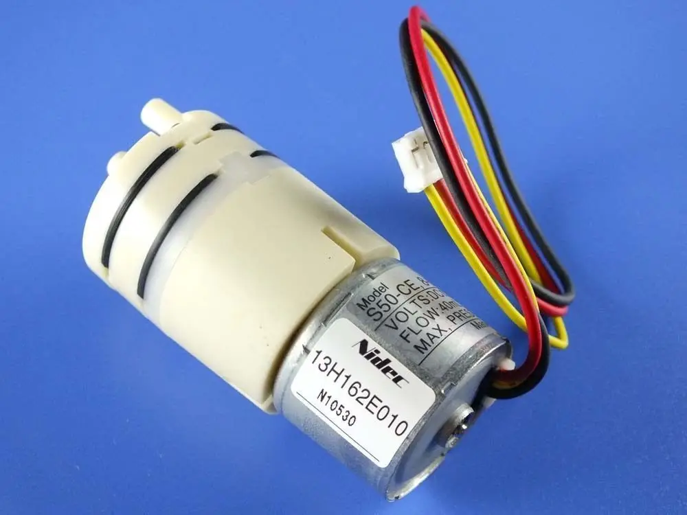 

DC12V NIDEC Brushless Diaphragm Pump Motor Micro-Pump Motor 1.3L/M PWM Control