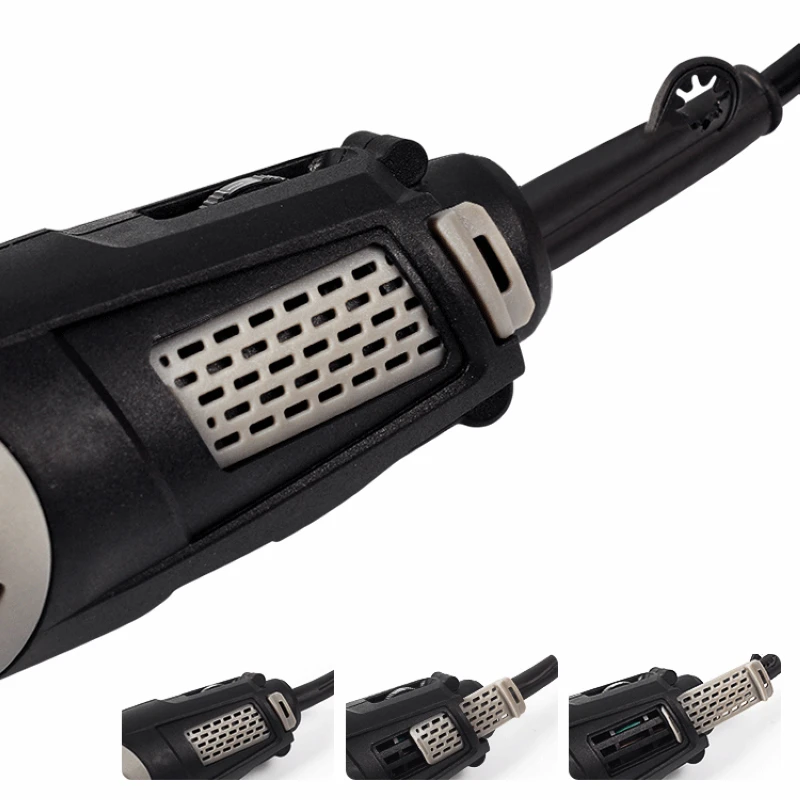 Mayitr 1pc 220V 400W Electric Die Grinder EU Plug Power Drills 6 Variable Speed Rotary Portable Grinders for Power Tool