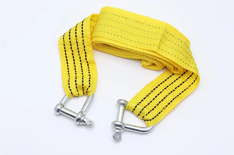 الثقيلة سحب الحبال 3 M 4 طن سلك كابل عالية القوة سلامة هوك أسلاك الفولاذ مقطورة سيارة الطوارئ حبل قطر