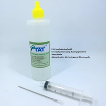 YOTAT 200 мл/бутылка печатающая головка чистящая жидкость для красителя или пигмента струйный принтер