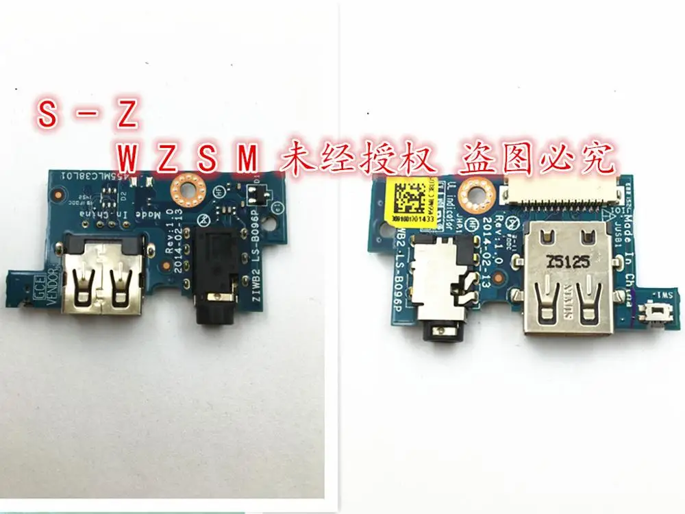 

1PCS-10PCS NEW Genuine for Lenovo B40 B40-45 B40-70 305 B50-30 B50-45 B50-70 B50-75 USB Audio Board ZIWB2 LS-B096P