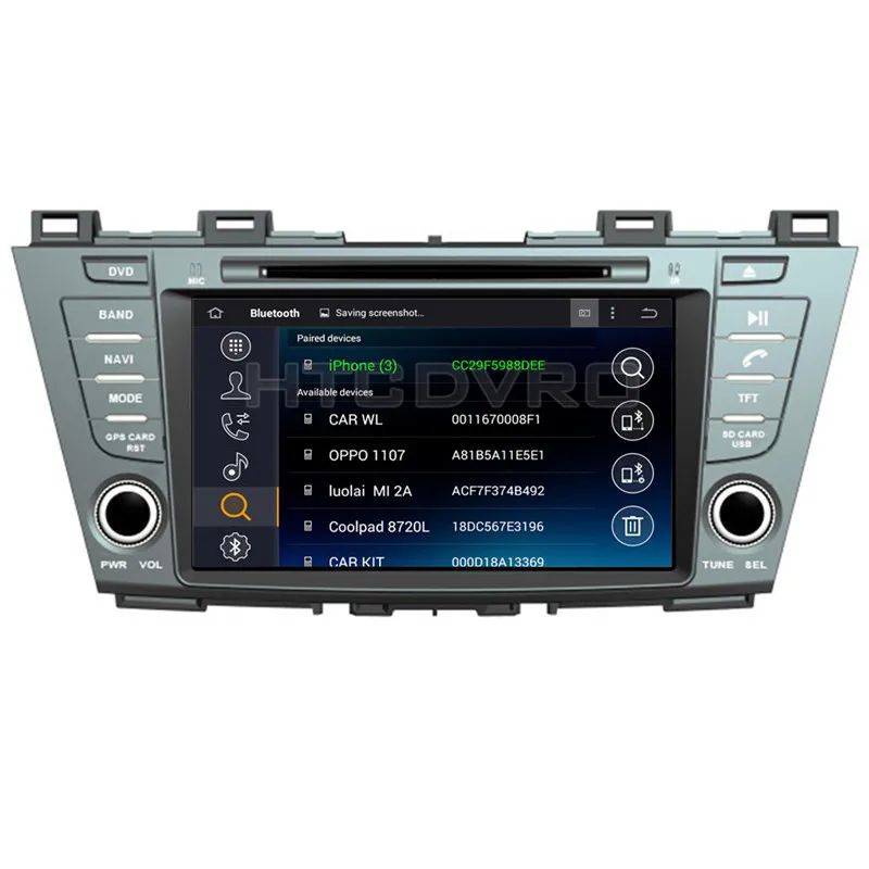Flash Deal YMODVHT 8inch 4G Octa Core Android 9.0 7.1 Car DVD Player for Mazda 5 for Mazda Premacy 2010- GPS RDS Radio Audio Video Stereo 18