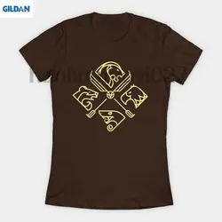 GILDAN Минимальный Хогвартс футболка