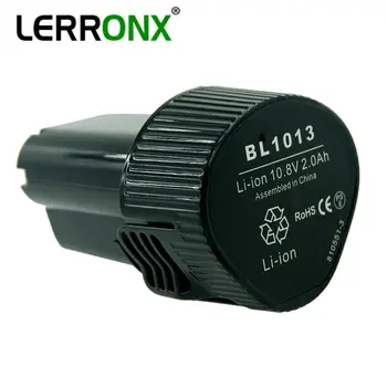 

LERRONX High Quality 10.8V 2000mAh BL1013 li-ion Rechargeable Battery for Makita DF330D TD090D Lithium Cordless Power Tool