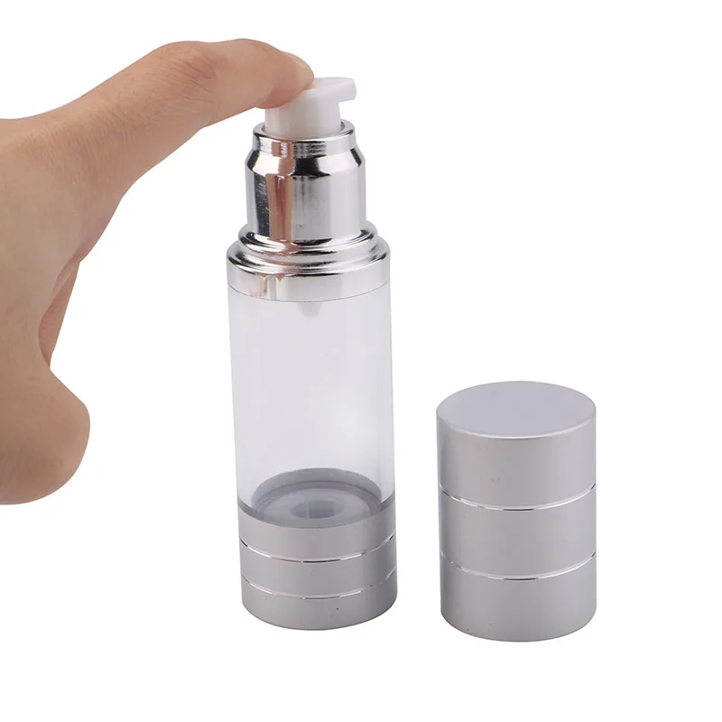 вакуумные диспенсеры для косметики. вакуумный флакон с прессом. стеклянная прозрачная меад бутылочка 10 мл. заправляемый флакон. Thierry mugler alien edp (refill 100 мл).