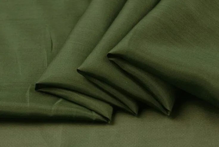 silk cotton olive