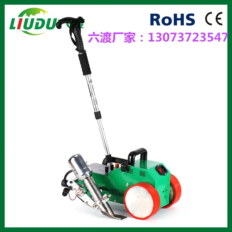 

industrial automatic PVC/plastic hot air welding machine