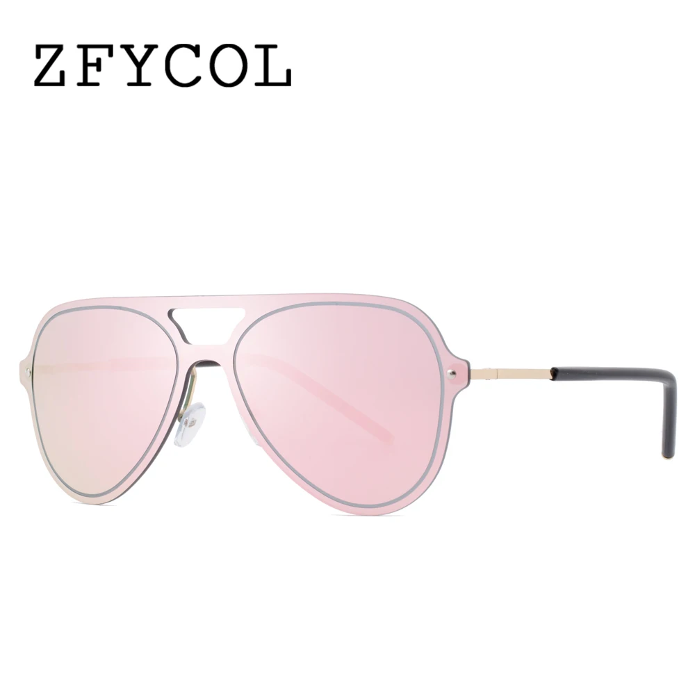 

ZFYCOL 2017 New Fashion Pilot Women Sunglasses Mirrored Ladies Sunglasses Luxury Brand Original Design Sun Glasses Female/Male