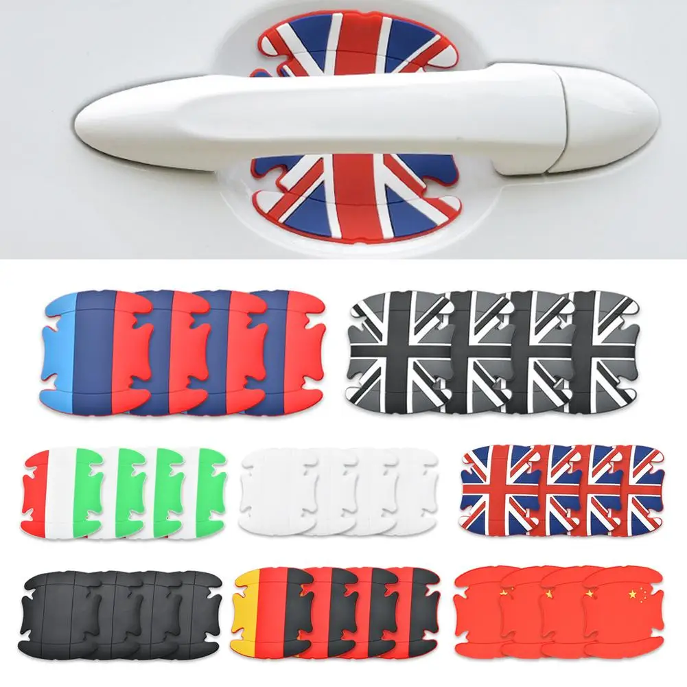 

4PCS Auto Car Door Handle Paint Scratch Protector Sticker Invisible Silicone Protective Film Paint Surface Stickers