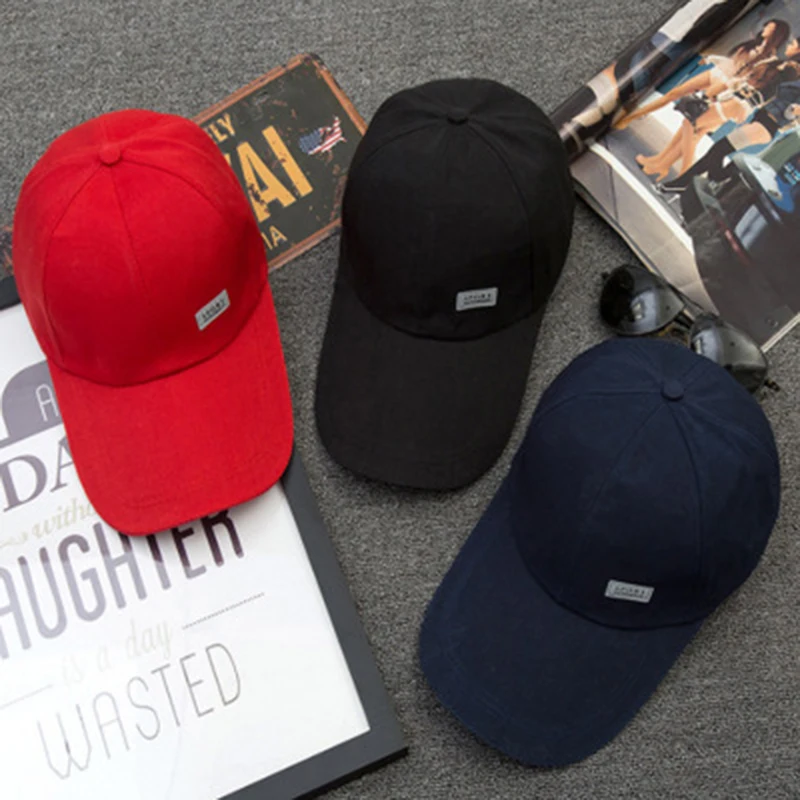 

New Outdoor Sport Baseball Cap Snapback Men Women Visor Caps dad Bone Black Red Couple Lover Hip Hop Sport Gorras Casquette Hats