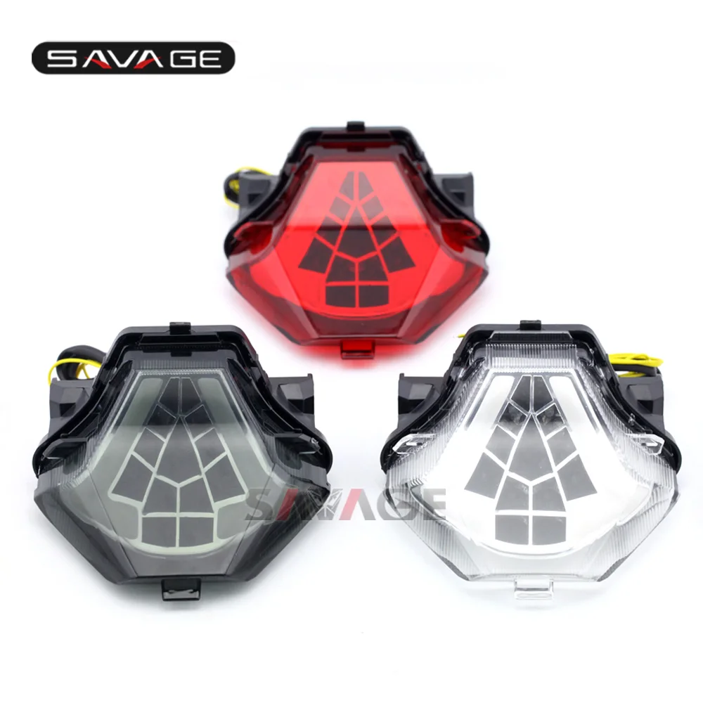 

For YAMAHA MT-07 FZ-07 MT-25 MT-03 YZF R3 R25 2014-2018 Integrated LED Tail Brake Light Turn Signal Motorcycle Accessories NEW