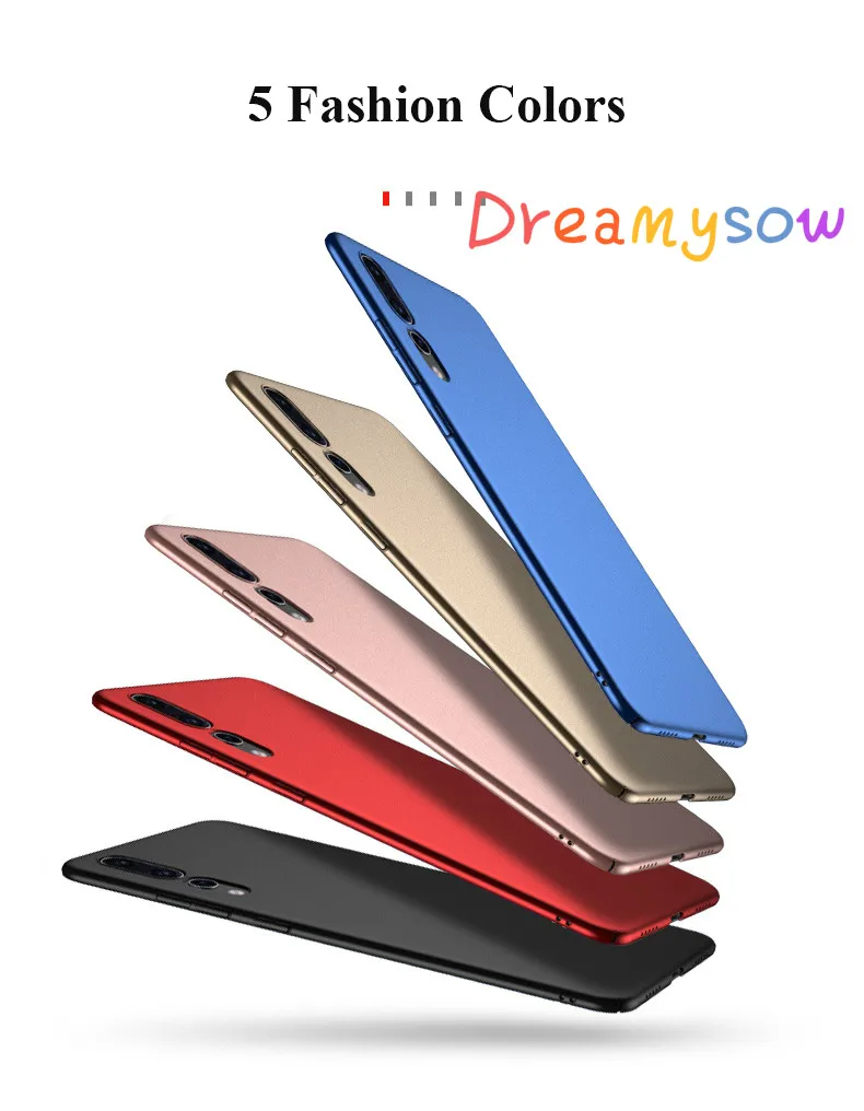 Ультра тонкий полный чехол для huawei P Smart Plus Nova 3 3i P20 P20Lite Pro матовый Жесткий Чехол ПК