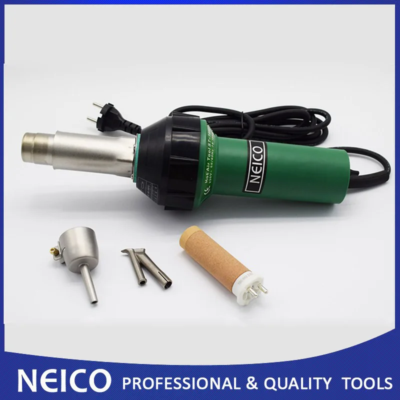 Free Shipping,110V Or 230V 1600W Vinyl Plastic Floor Hot Air Welding Gun With Triac S Heating