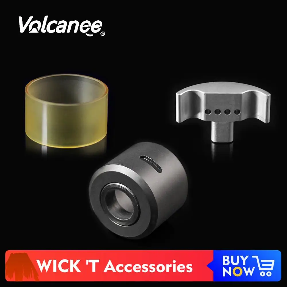 

Volcanee SXK WICK'T RDTA Accessories 22mm Diameter Rebuildable Dripping Atomizer PEI Tube for WICK'T RDTA Ecig Vape Tank