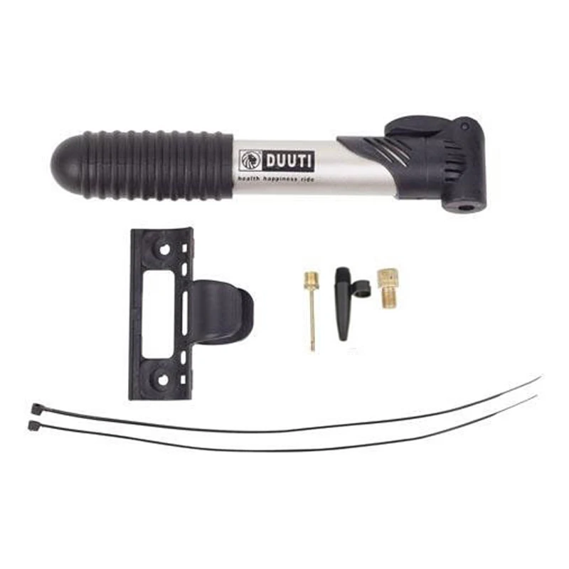 Portable Cycling Bicycle Mini Air Pump Schrader//Presta Double Stroke Gas Mouth