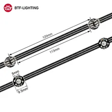 50 шт. 5 в WS2812B 5050 SMD адресуемые неделимые полноцветные светодиодные пиксельные полосы Модуль светильник Панель, около 6 метров