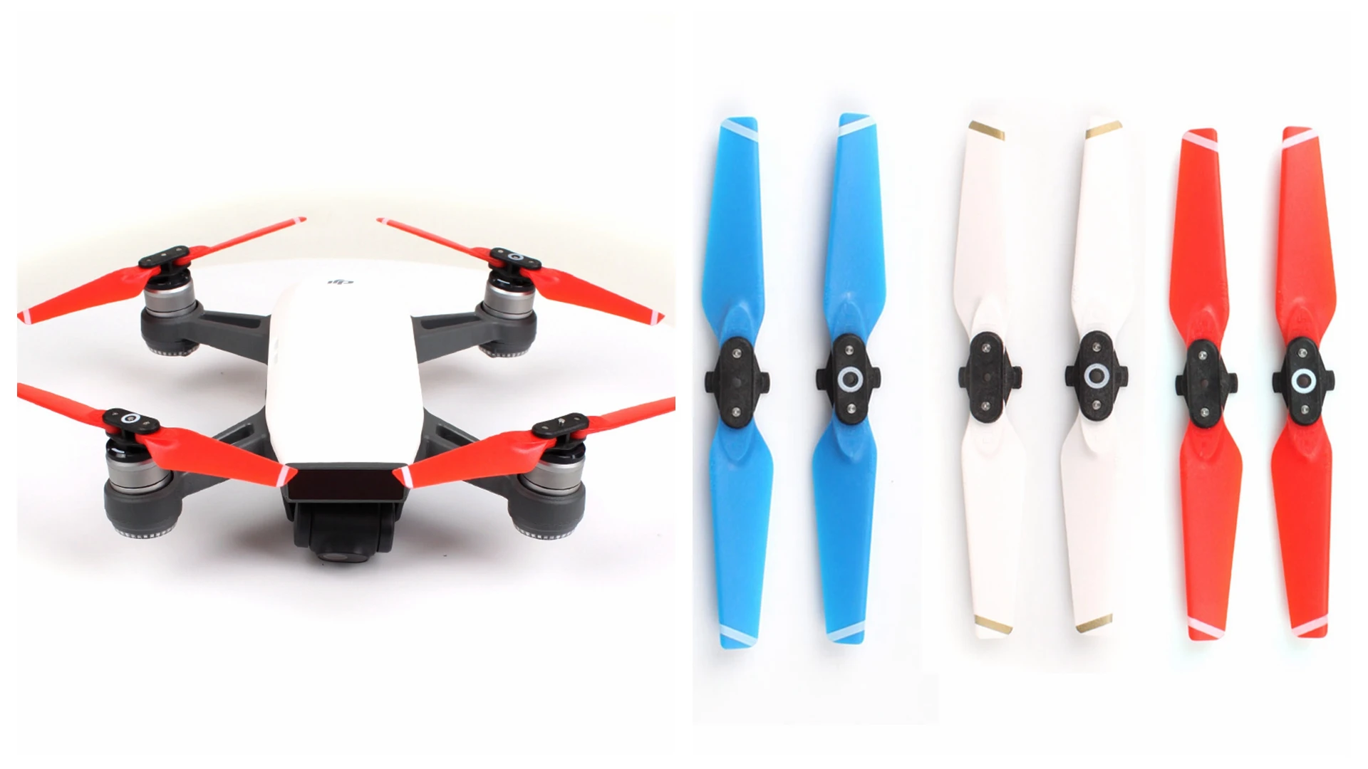 Spark Colorful Propeller 4730F CW CWW легкое лезвие 2 пары быстроразъемный запасной реквизит