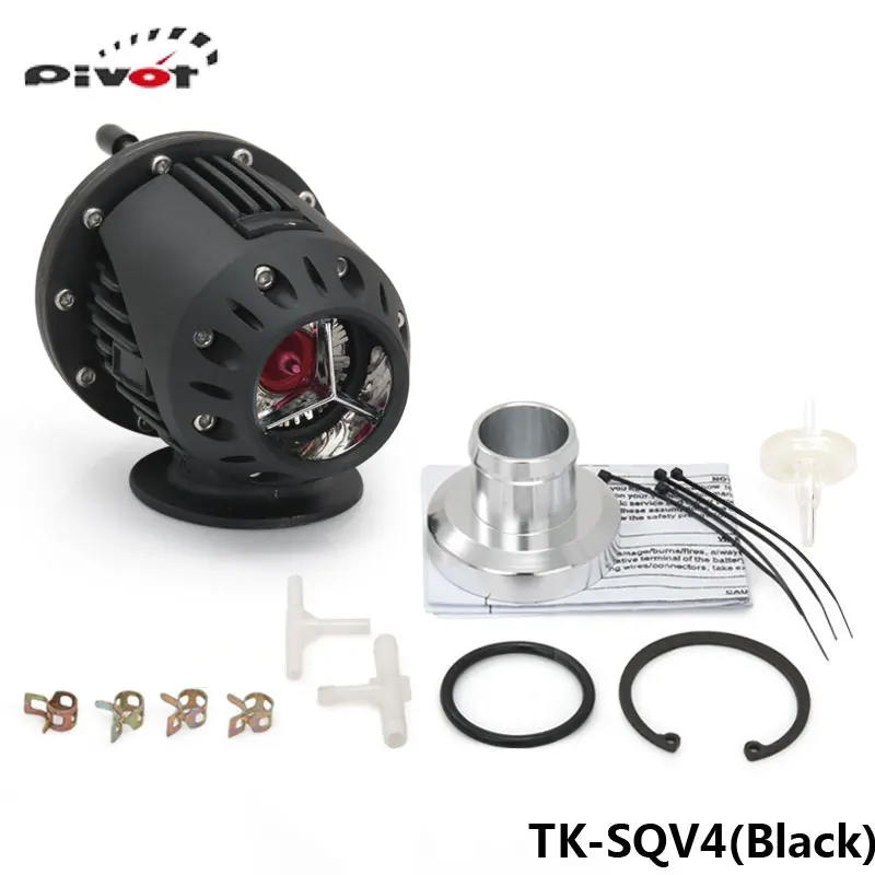 Pivot - Original color box and logo-SQV4 / BLOW OFF VALVE / SQV4 /TURBO BOV TK-SQV4 (black)