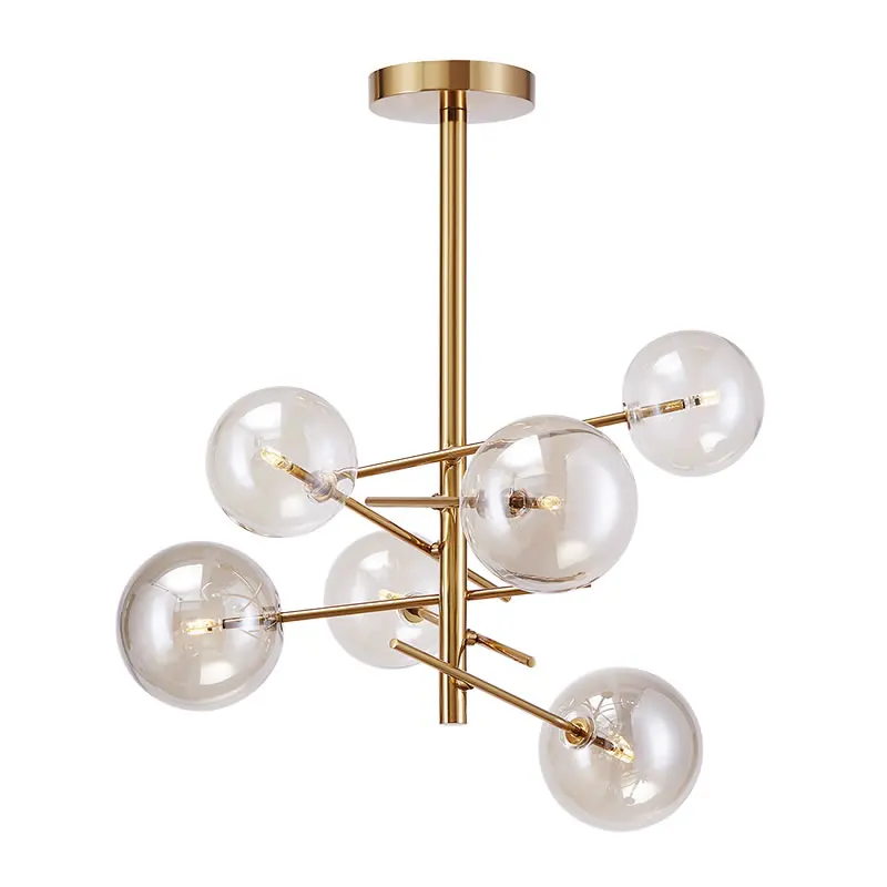 

North Molecule Glass Ball Bedroom Pendant Light Modo Personality Bubble Bar Stair Dining Room Light Fixtures Free Shipping
