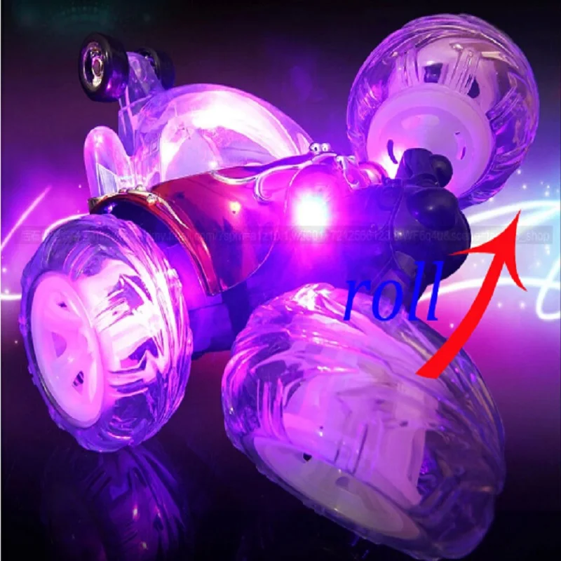 

Stunt Car with Light Music RC Car Remote Control Toy Electric Toy Dancing Dump Car Dumper Rolling Rotating Wheel Vehicle Truck
