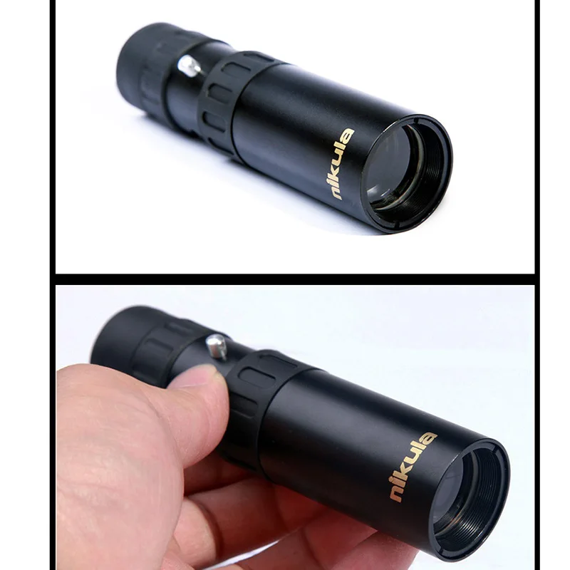 

Binoculars Nikula 10-30x25 Zoom Monocular Telescope Pocket Hunting Optical Prism Scope FH99