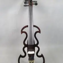 Ручная обтекаемая модель 5 струн электрическая скрипка 4/4, твердая древесина 5283